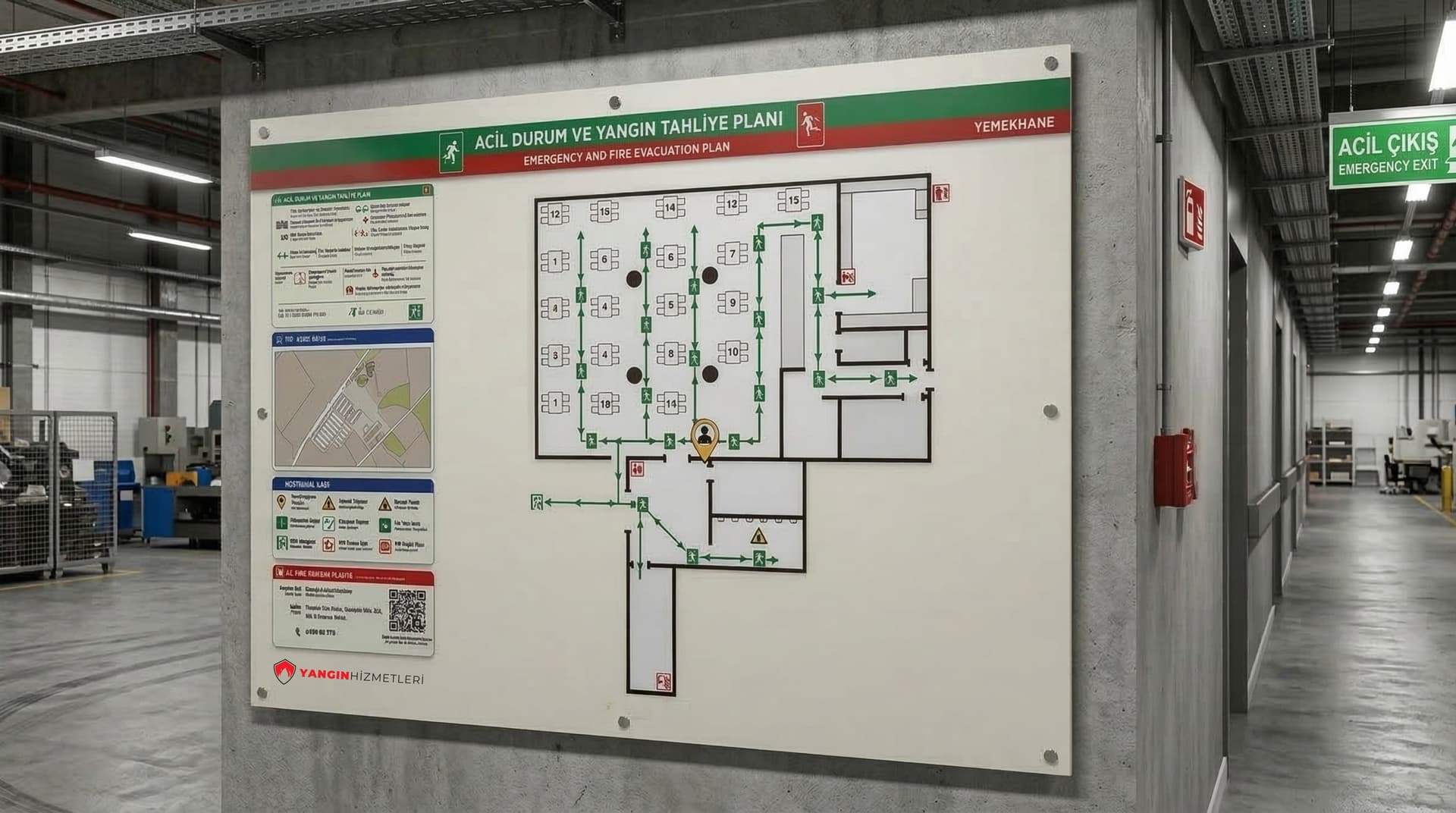 Yangın Tahliye Planı ve Tatbikat Hizmeti